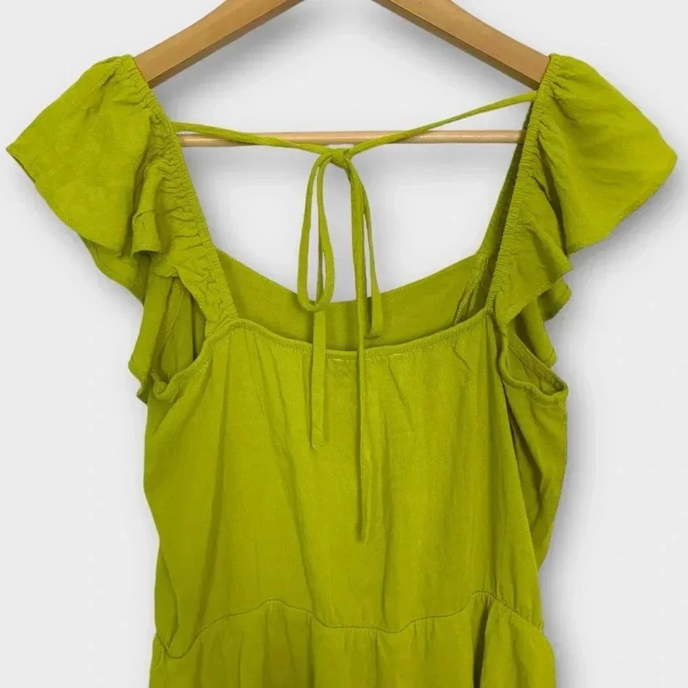 Moa Moa Ruffle Button Down Blouse - Picture 3 of 7